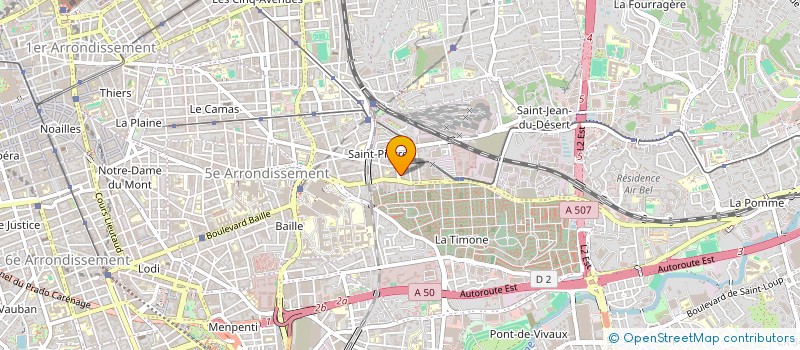 localisation de l'entreprise SCI TEAM CC à MARSEILLE