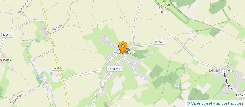 localisation de l'entreprise SCI TEAM HIBON  AUDEMBERT