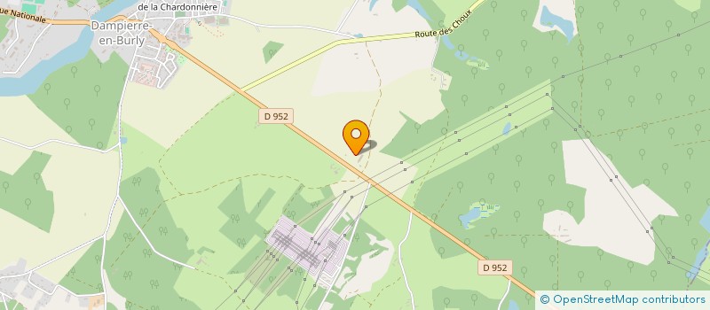localisation de l'entreprise SCI TEAM HL2A  DAMPIERRE-EN-BURLY