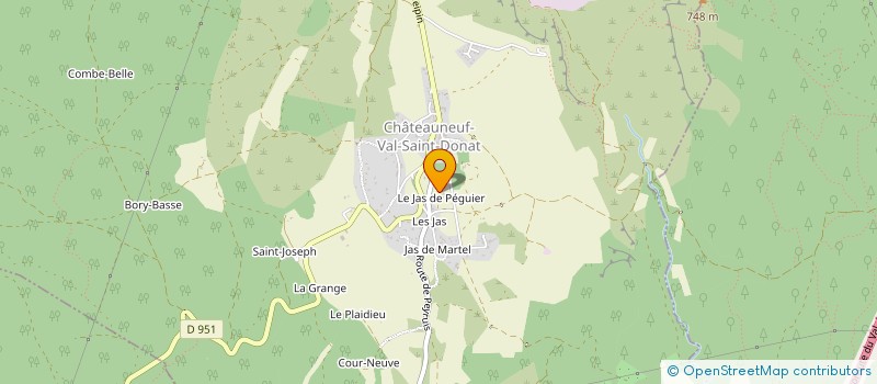 localisation de l'entreprise SCI TEAM JASS  ENTREPIERRES