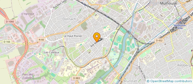 localisation de l'entreprise SCI TEAM LUTZING  MULHOUSE