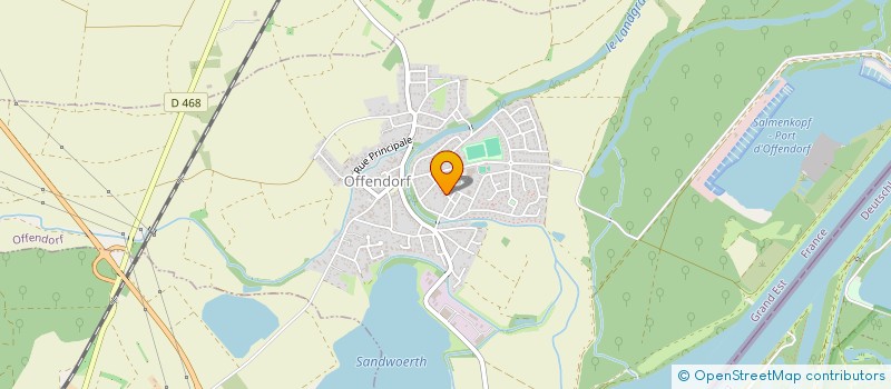 localisation de l'entreprise SCI TEAM OFF  OFFENDORF