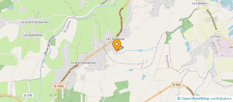 localisation de l'entreprise SCI TEAM REPA  BELLERIVE-SUR-ALLIER