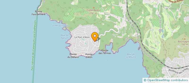 localisation de l'entreprise SCI TEAM SOON à SAINT-CYR-SUR-MER