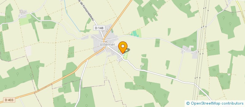 localisation de l'entreprise SCI TEAM VET  VILLEMER