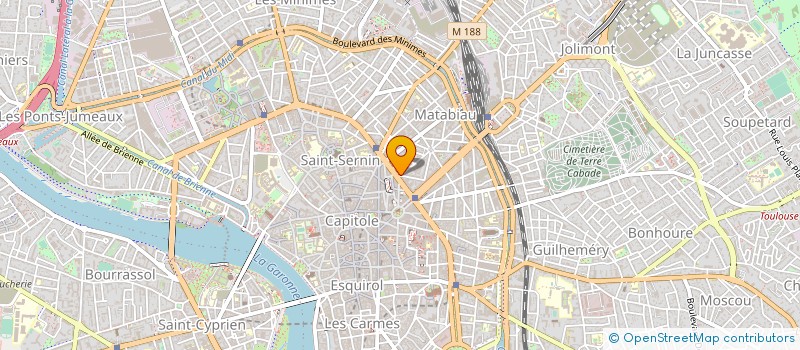 localisation de l'entreprise SCI TEAMEOS à TOULOUSE