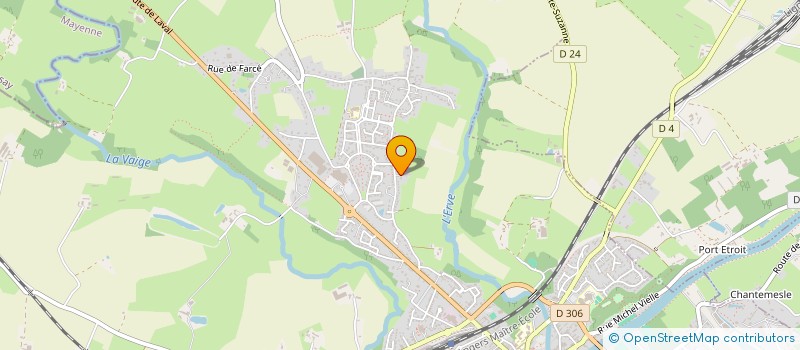 localisation de l'entreprise SCI TEC TARIN  SABLE-SUR-SARTHE