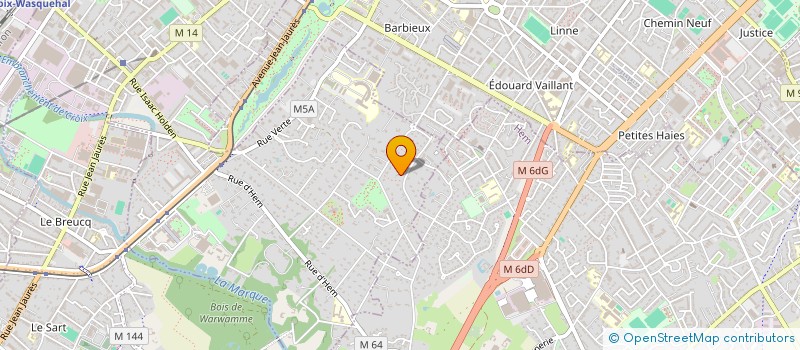 localisation de l'entreprise SCI TECAMFLO à CROIX