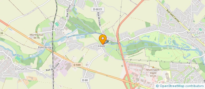 localisation de l'entreprise SCI TECH  DUISANS