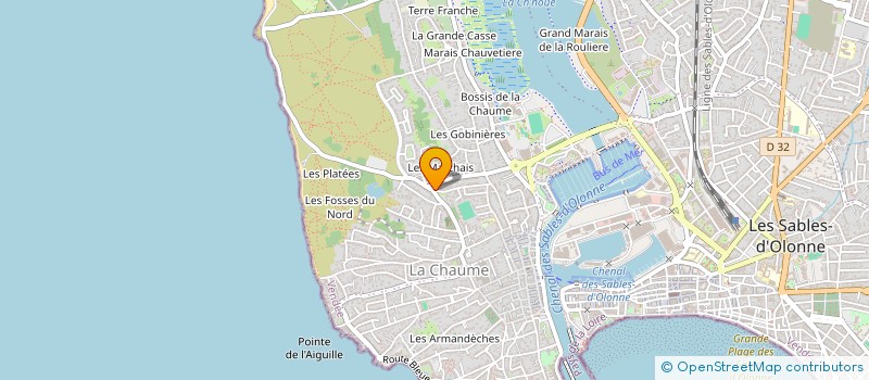 localisation de l'entreprise SCI  TECH ARGELES à LES SABLES D'OLONNE