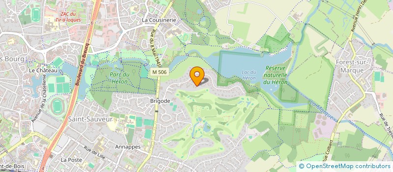 localisation de l'entreprise SCI TECH BAT à VILLENEUVE-D'ASCQ