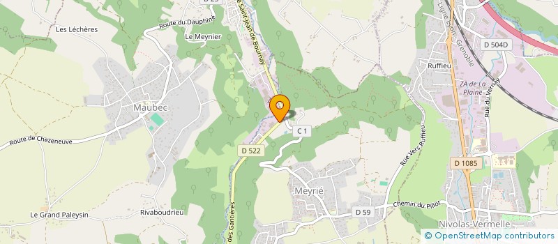 localisation de l'entreprise SCI TECH-IMMO  MEYRIE