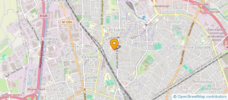 localisation de l'entreprise SCI TECHAL  BEAUPUY