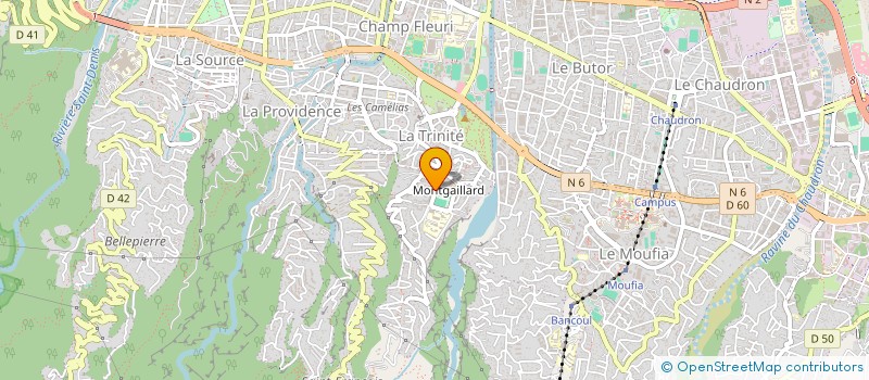 localisation de l'entreprise SCI TECHER POUDROUX à SAINT-DENIS