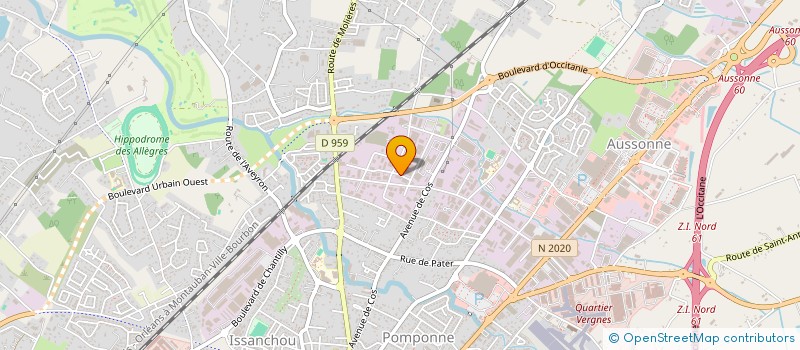 localisation de l'entreprise SCI TECHNIMAN  LAFRANCAISE