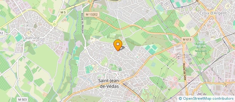 localisation de l'entreprise SCI TECHNO WORLD  SAINT-JEAN-DE-VEDAS