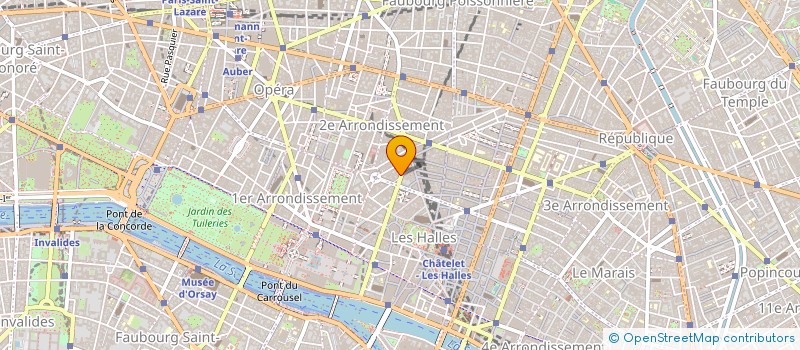 localisation de l'entreprise SCI TECHNOLOGIA INVESTISSEMENT  PARIS