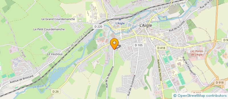 localisation de l'entreprise SCI TECHNOPOLE à SAINT-SULPICE-SUR-RISLE