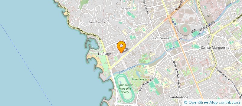 localisation de l'entreprise SCI TECHNOPOLE DE CARONTE à MARSEILLE 8