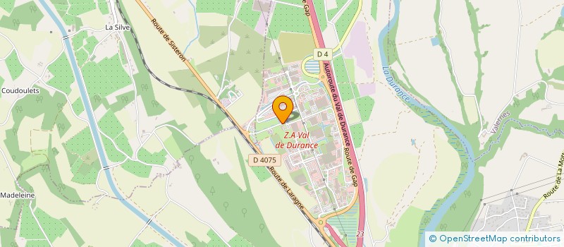 localisation de l'entreprise SCI TECHNOPOLIS  SISTERON