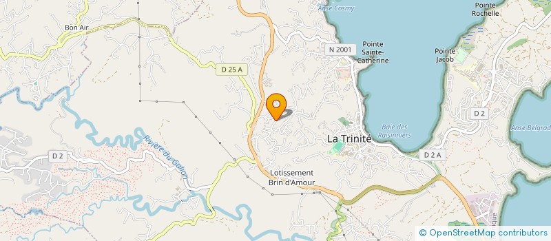 localisation de l'entreprise SCI TECLEDE 972 à LA TRINITE
