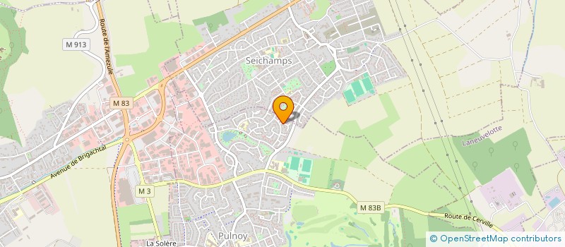 localisation de l'entreprise SCI TECNCO  PULNOY