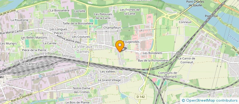 localisation de l'entreprise SCI TEDCLEM  LA VILLE-AUX-DAMES