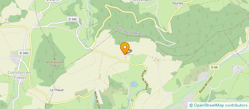 localisation de l'entreprise SCI TEE SHOT  LAVARS