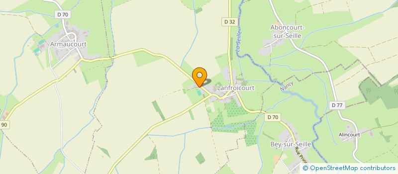 localisation de l'entreprise SCI TEENICK  LANFROICOURT