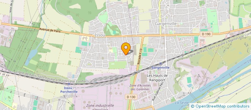 localisation de l'entreprise SCI TEFIL  ISSOU