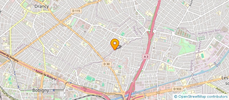 localisation de l'entreprise SCI TEILER N  1  BOBIGNY