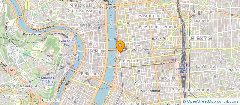 localisation de l'entreprise SCI TEILREB  LYON