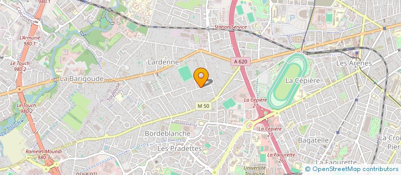 localisation de l'entreprise SCI TEISSEIRE PLAISANCE à TOULOUSE