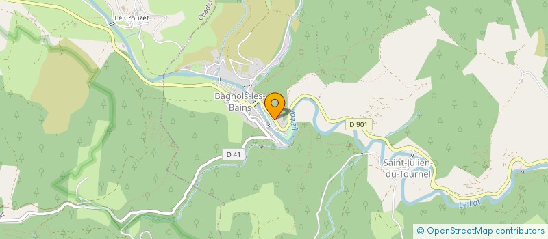 localisation de l'entreprise SCI TEISSIER à MONT LOZERE ET GOULET