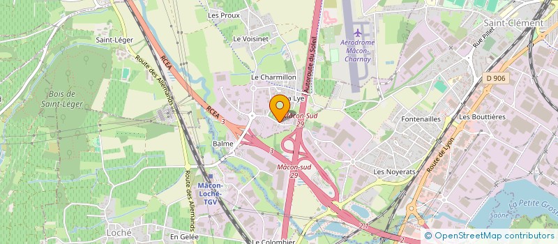 localisation de l'entreprise SCI TEIXEIRA ET FILS à CHARNAY-LES-MACON