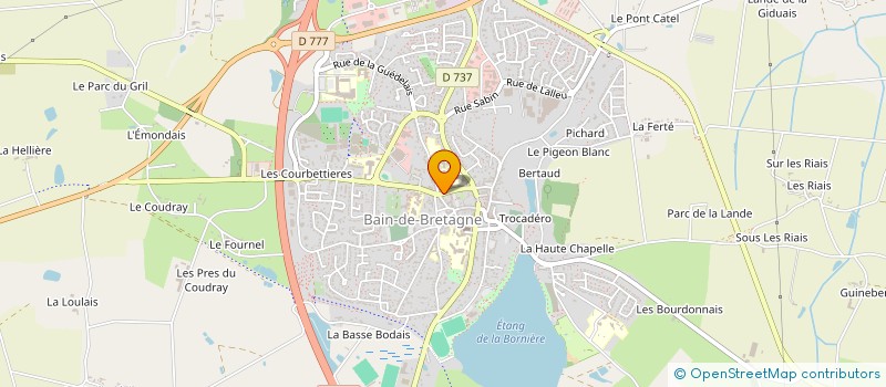 localisation de l'entreprise SCI TEK'IMMO 2 à ORVAULT