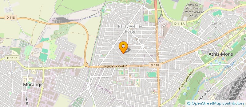 localisation de l'entreprise SCI TEK IMMOBILIER à PARAY-VIEILLE-POSTE