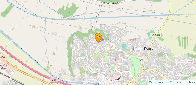 localisation de l'entreprise SCI TEKIA  L'ISLE-D'ABEAU