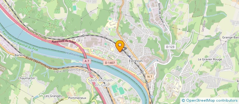 localisation de l'entreprise SCI TEKN-IMMO  VIENNE