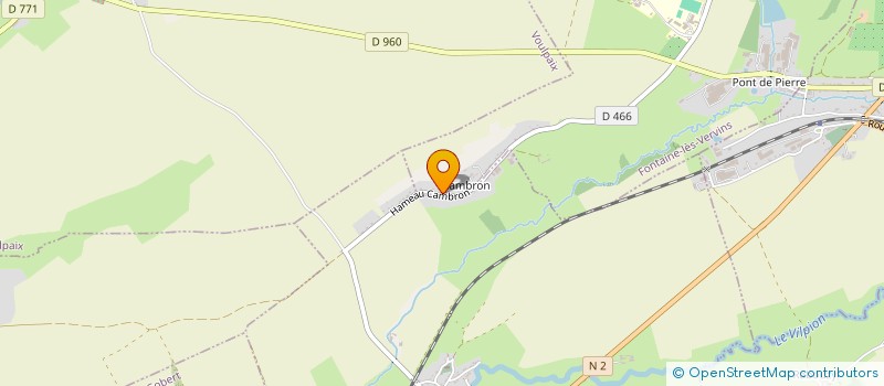 localisation de l'entreprise SCI TEL 2C2S  FONTAINE-LES-VERVINS