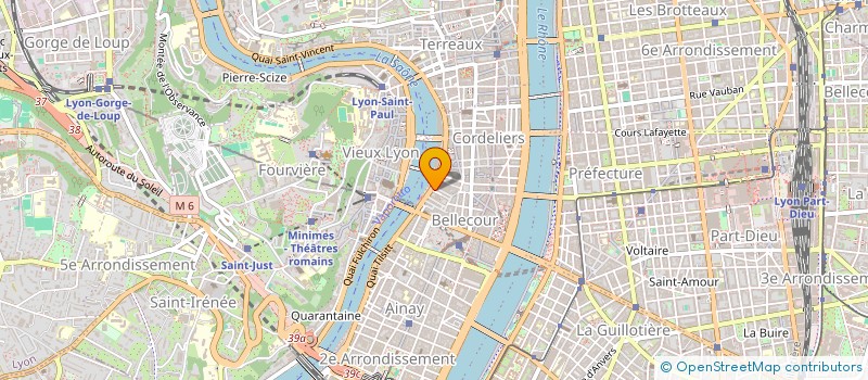 localisation de l'entreprise SCI TEL AVIV  LYON