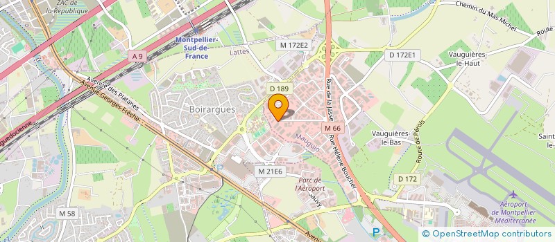 localisation de l'entreprise SCI TELECOM  MAUGUIO