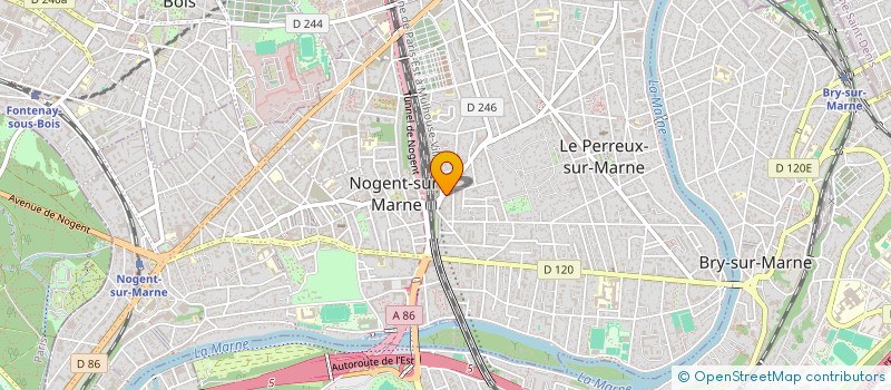 localisation de l'entreprise SCI TELECOM  LE PERREUX-SUR-MARNE