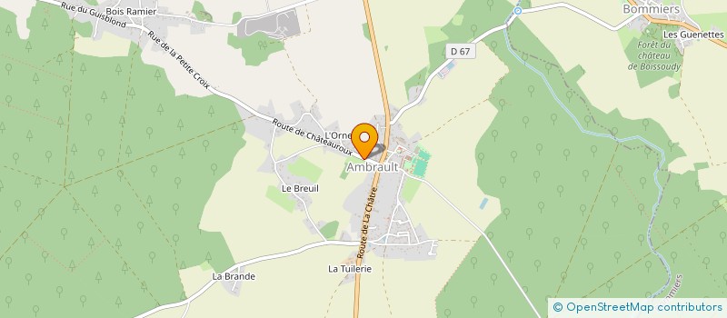 localisation de l'entreprise SCI TELESPHORE à MARON