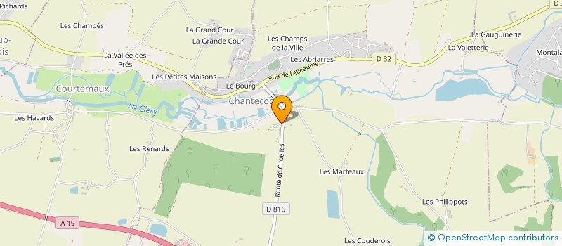 localisation de l'entreprise SCI TELI à CHANTECOQ