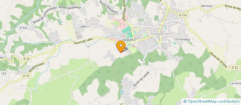 localisation de l'entreprise SCI TELLECHEA FAMILY à HASPARREN