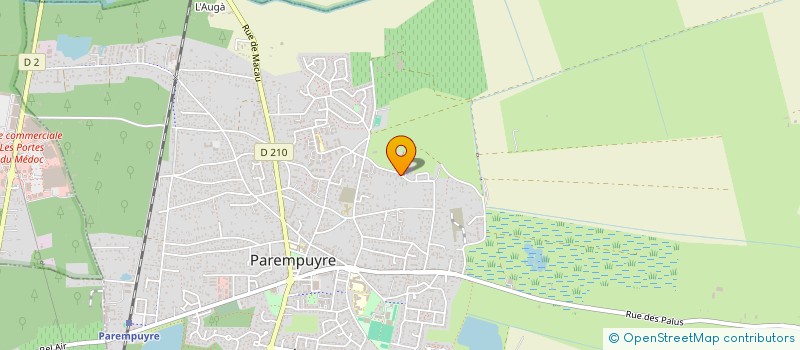 localisation de l'entreprise SCI TELLIER  PAREMPUYRE