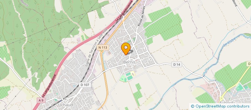 localisation de l'entreprise SCI TELLIG  BERNIS