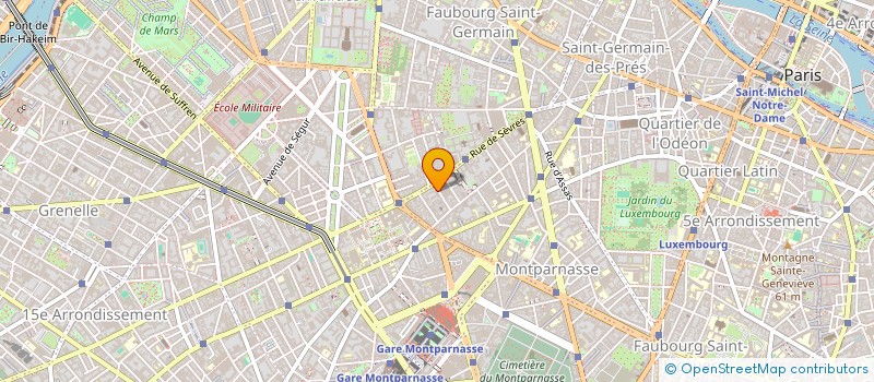 localisation de l'entreprise SCI TELMA  PARIS