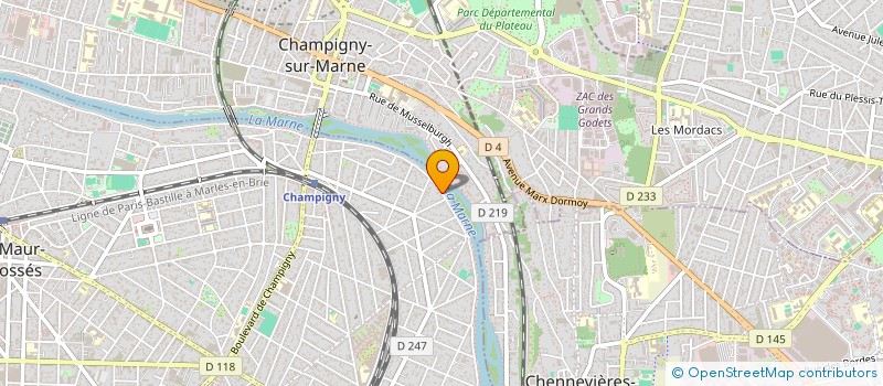 localisation de l'entreprise SCI TELO à SAINT-MAUR-DES-FOSSES